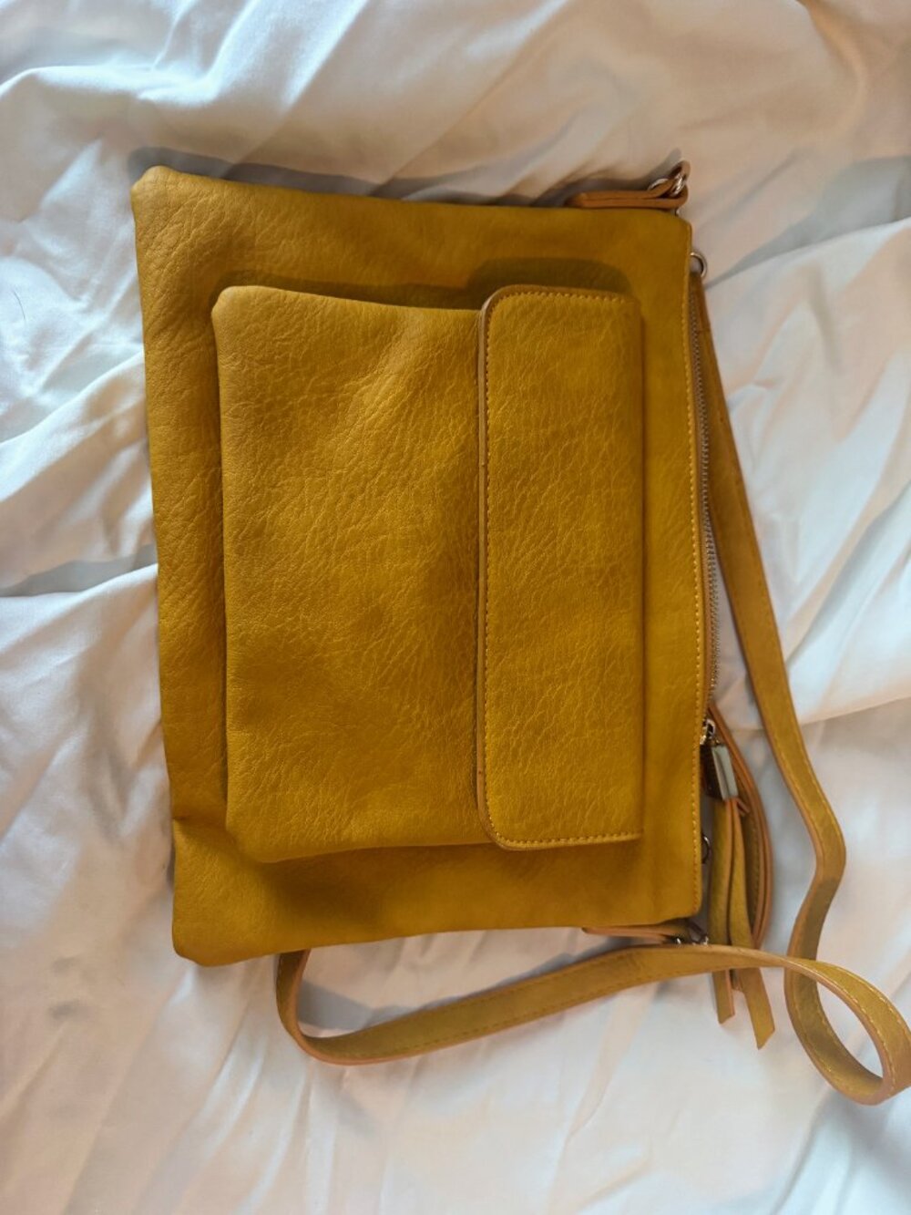 Shiraleah Chicago Mustard Yellow Crossbody Purse – Stitch Fix